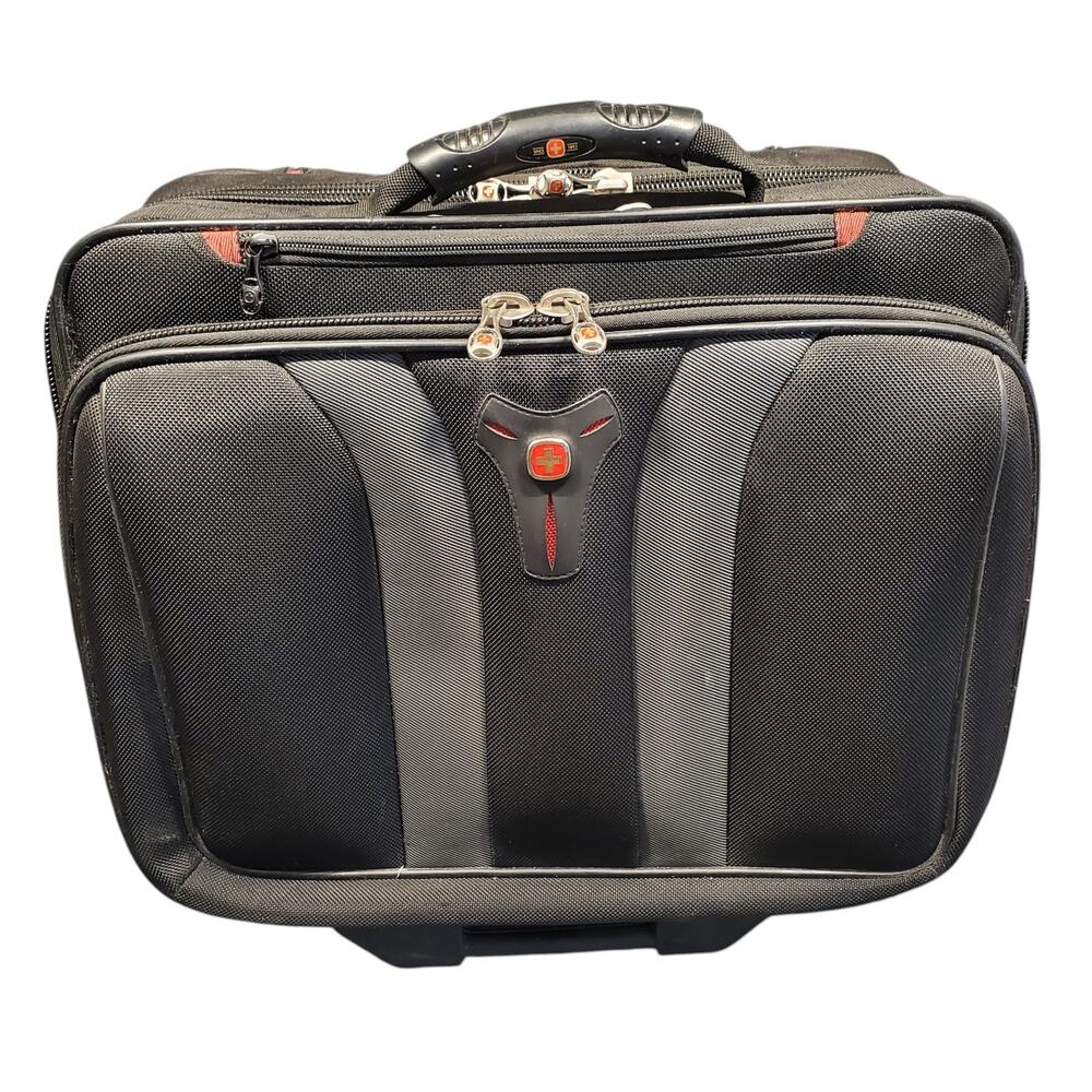 Swiss Gear Rolling Laptop Case Carry On Airline Travel Wenger Granada 17"